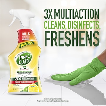 Pine O Cleen Lemon Lime Burst Disinfectant Cleaning Spray 750mL