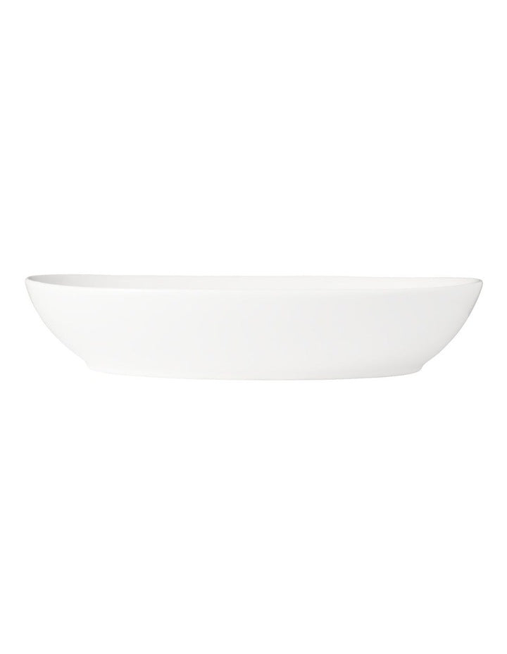 White Basics Oval Bowl 30x20cm in White