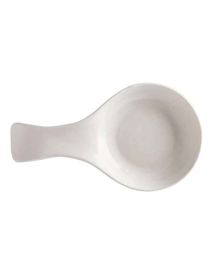 White Basics Round Spoon Rest 23cm