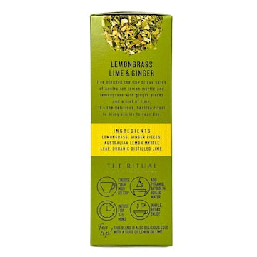 Madame Flavour Lemongrass Lime & Ginger Tea Pods 18 pack