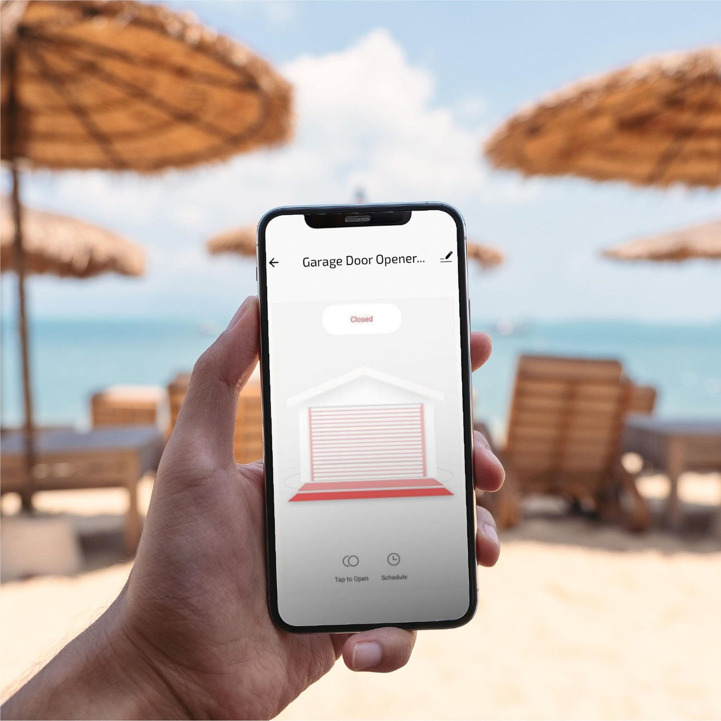 Connect Smart Home Garage Door Opener with Improved Magnetic Sensor