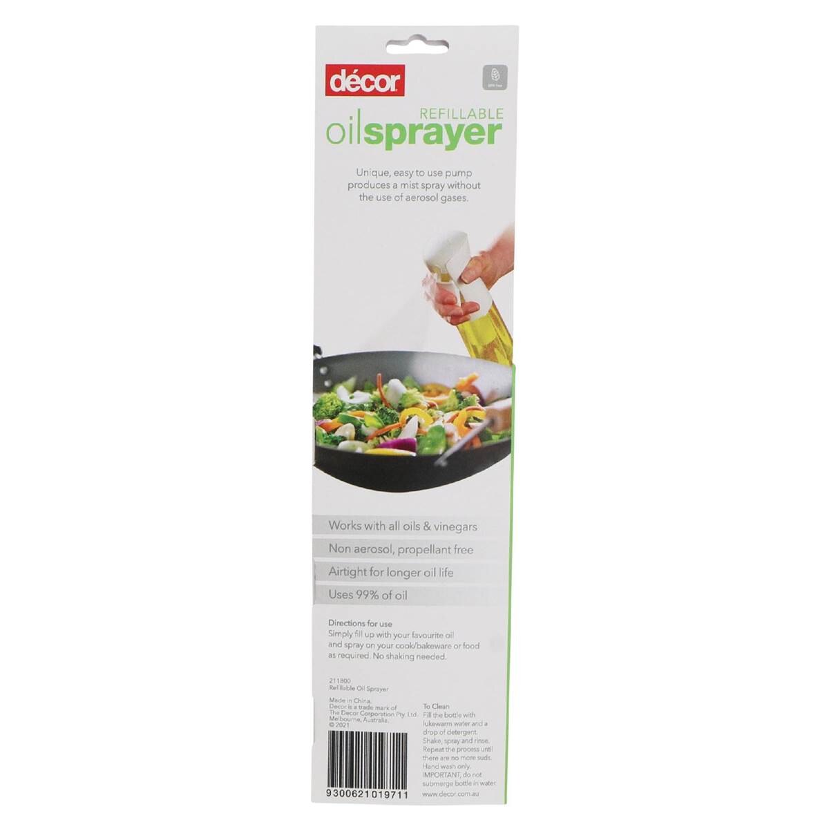 Decor Cook Refillable Oil Sprayer Each