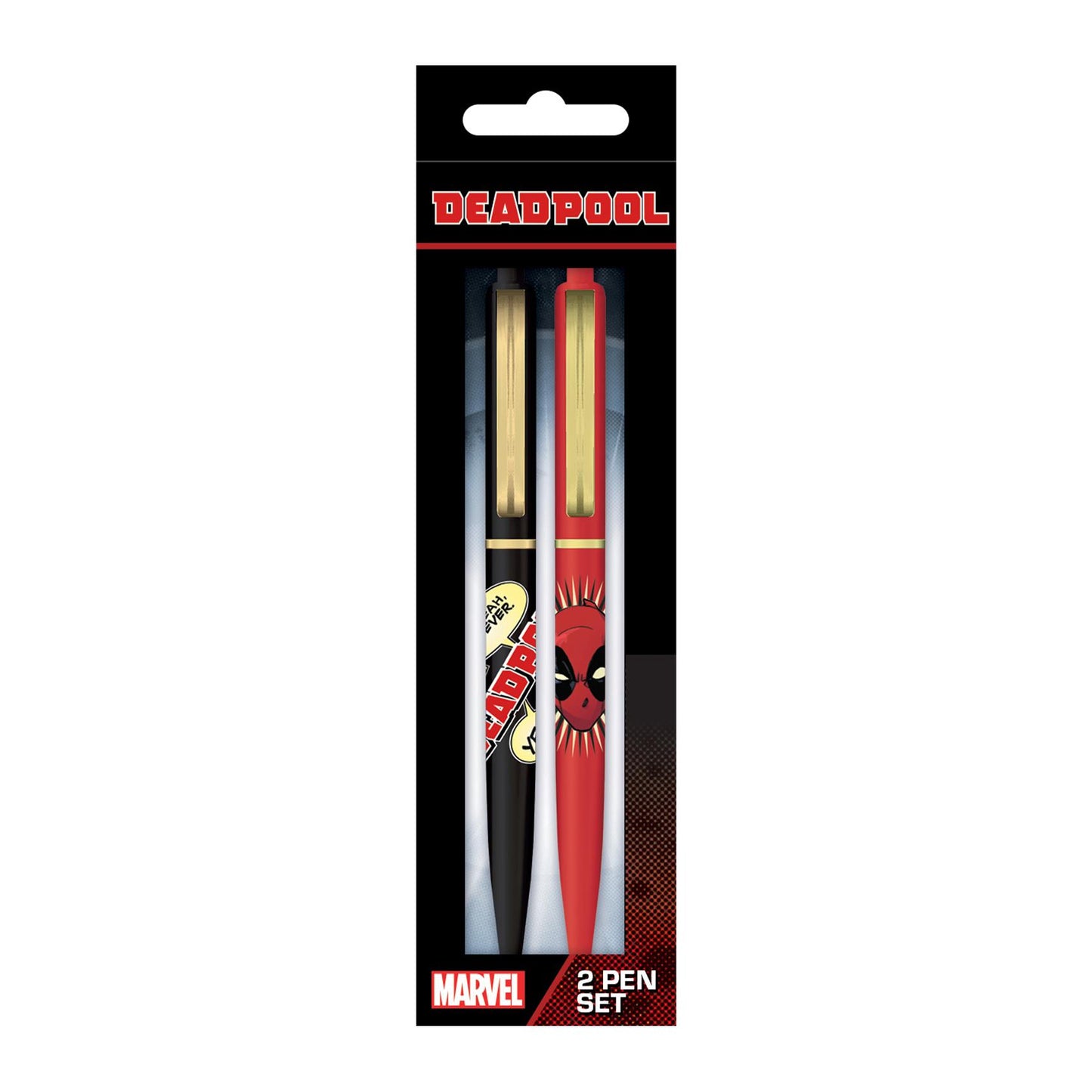 Deadpool - Comic 2 Pen Set
