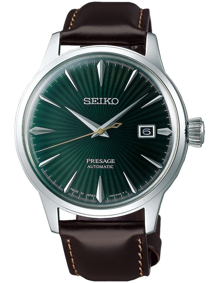 Seiko Presage SRPD37J Green Cocktail Time