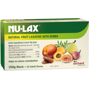 Nu-Lax Laxatives Natural Fruit 250g