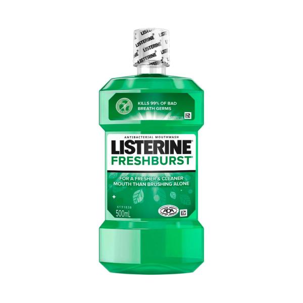 LISTERINE MEDIUM MOUTHWASH:FRESHBURST:.:500 ML