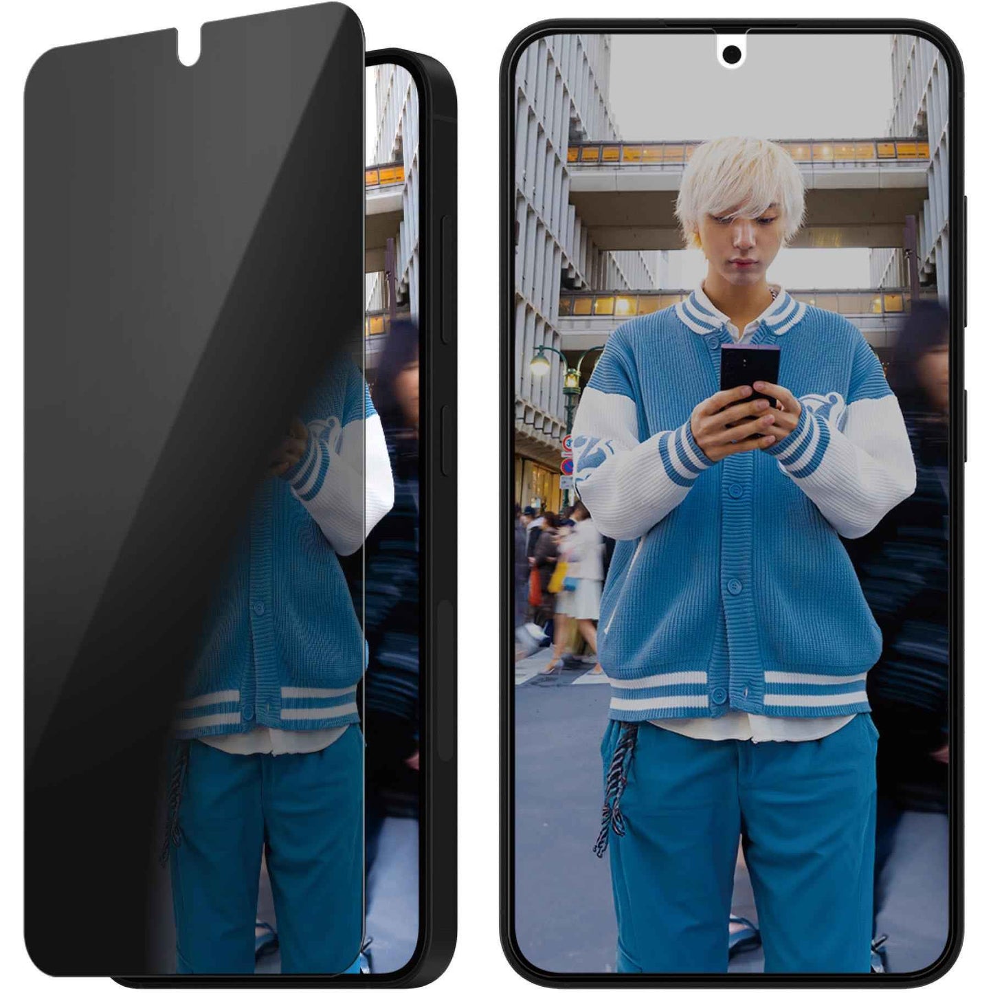 PanzerGlass UltraWide Fit Privacy Screen Protector for Galaxy S25