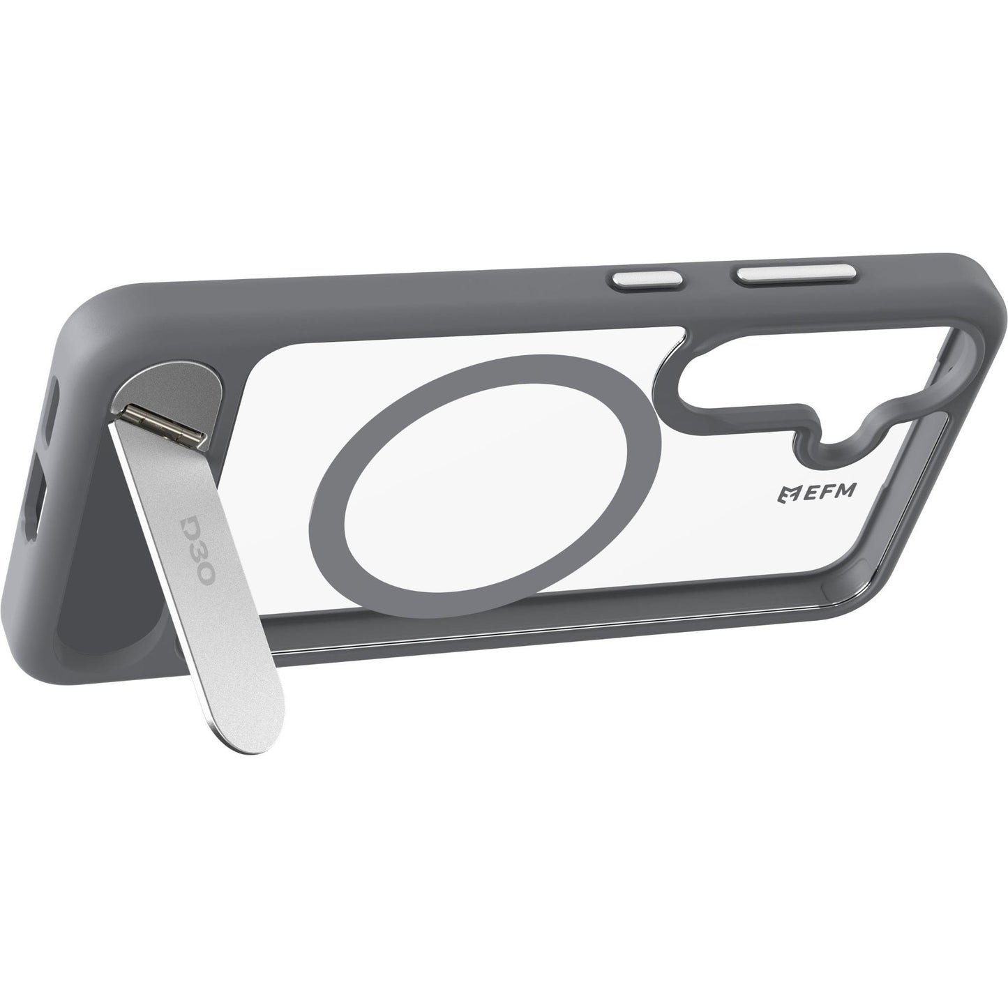 EFM Alta Case with D3O BIO for Galaxy S25+ (Grey/Clear)