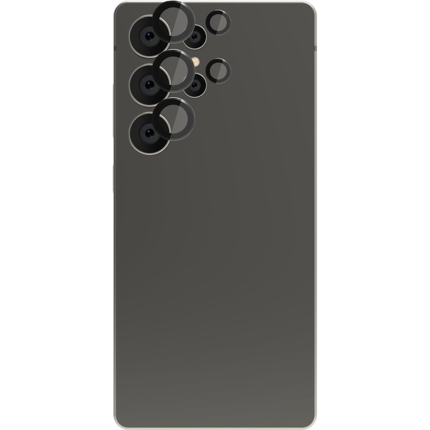 EFM Camera Lens Armour for Galaxy S25 Ultra (Carbon)