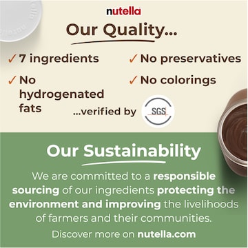 Nutella Hazelnut Chocolate Spread 15g x 12 pack