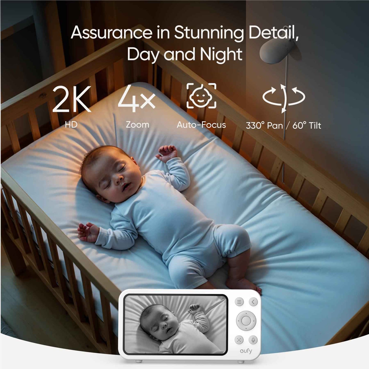 eufy E20 2K Baby Monitor