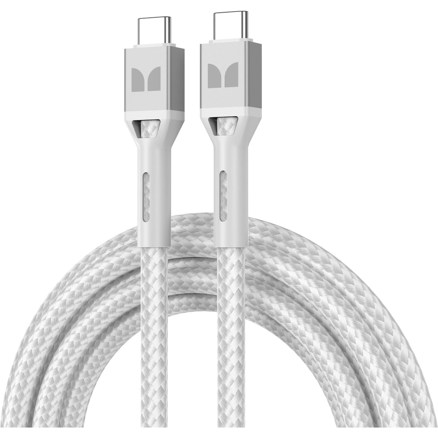 Monster 100W USB-C to USB-C Cable 2m (White)