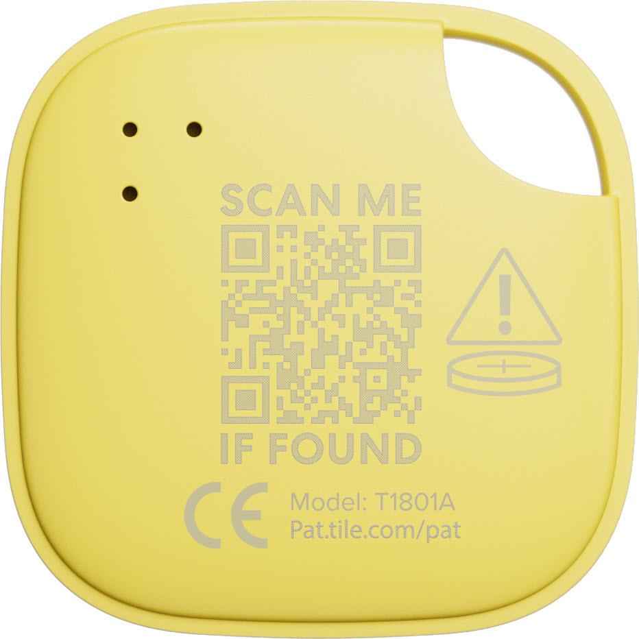 Tile Mate Bluetooth Tracker 1 Pack (Blue/Lime)