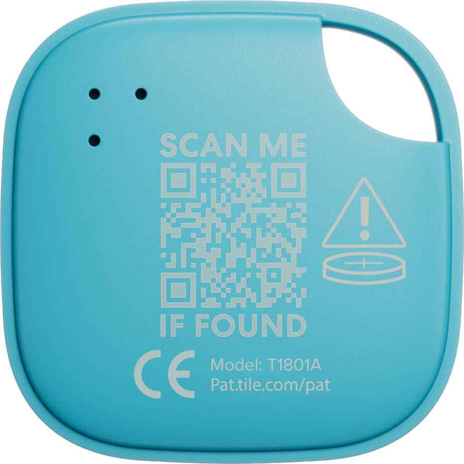 Tile Mate Bluetooth Tracker 1 Pack (Green/Blue)