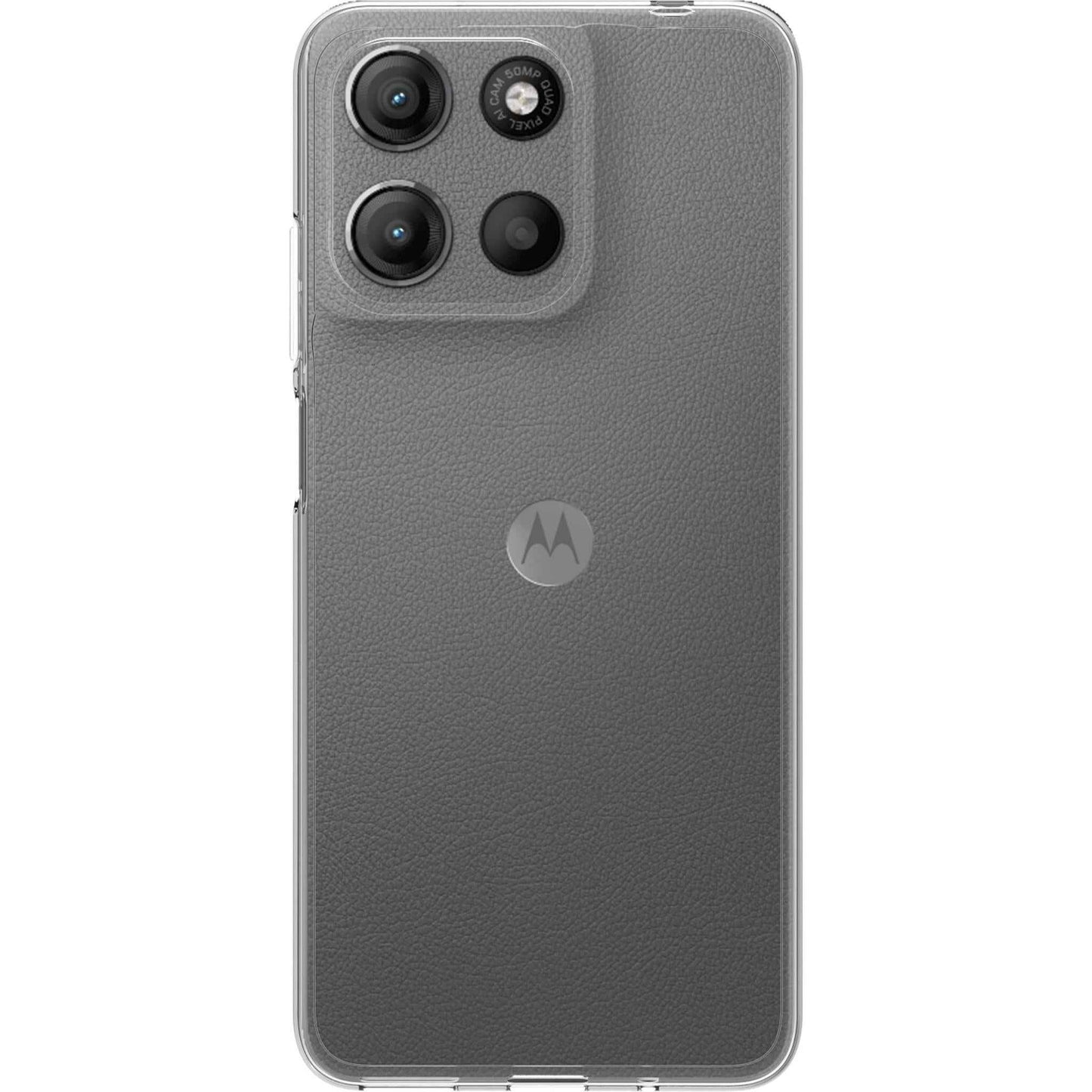 ITSKINS Case with Screen Protector for moto g15 (Clear)