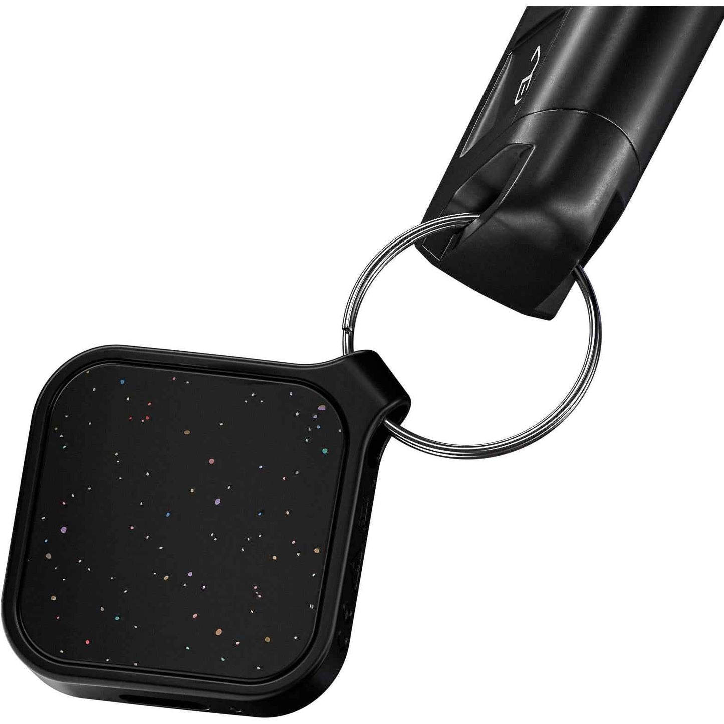 Journey Loc8 Fob Apple/Google Find My Rechargeable Bluetooth Tracker (Black)