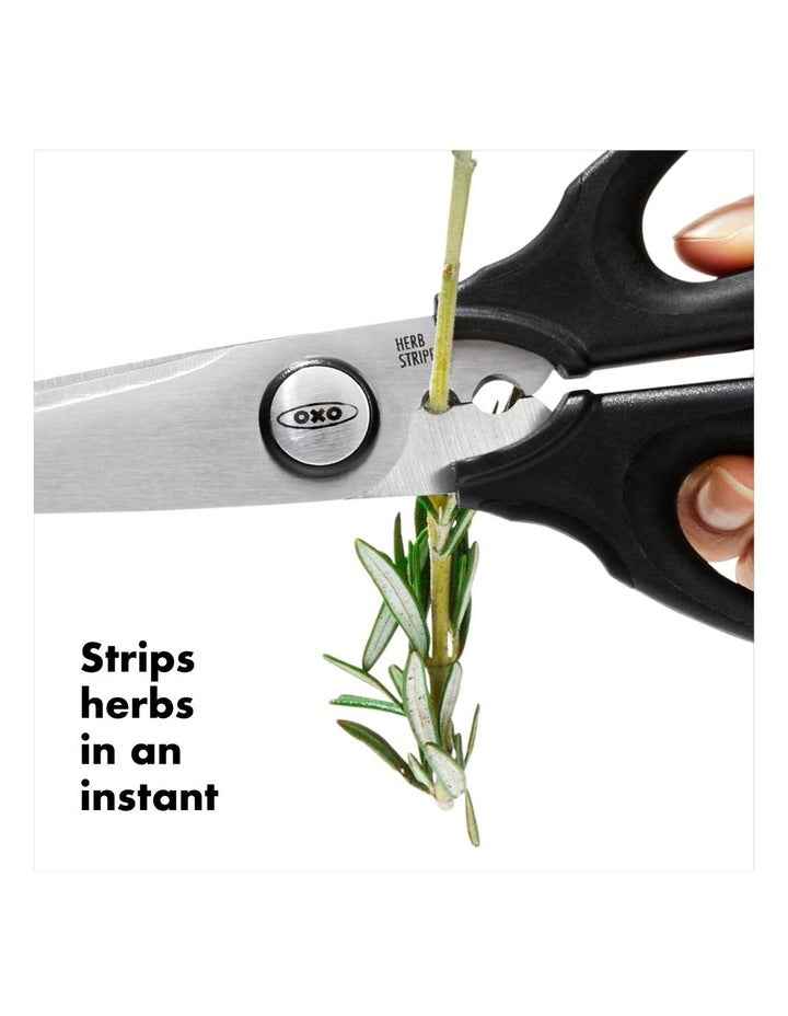 Kitchen and Herb Scissors in Black