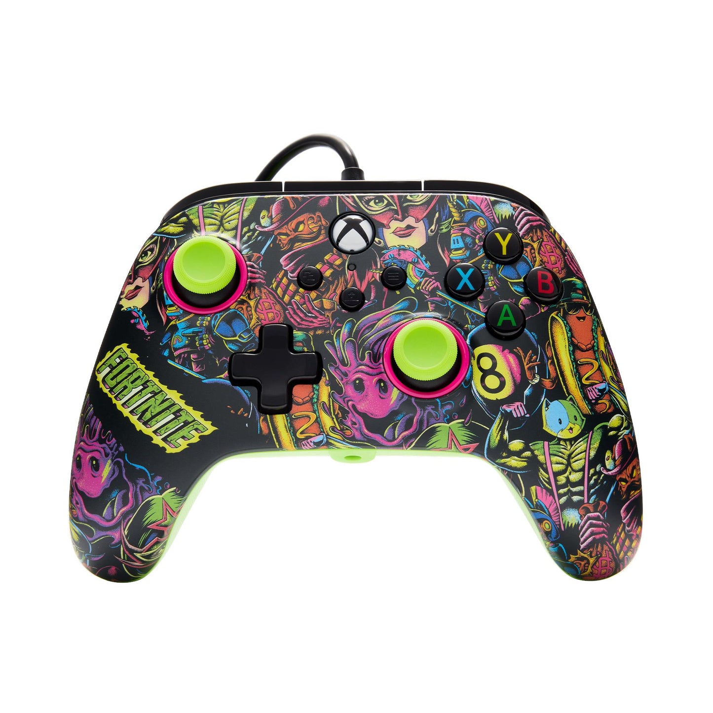 PowerA Advantage Wired Controller for Xbox Series X|S - Fortnite Glow