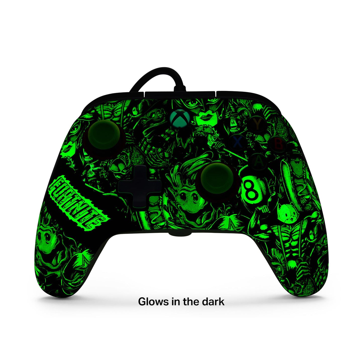 PowerA Advantage Wired Controller for Xbox Series X|S - Fortnite Glow