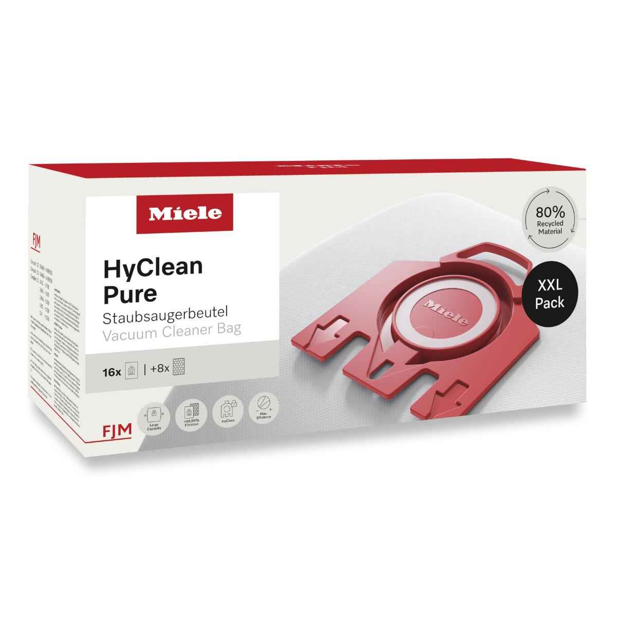 Miele FJM HyClean Pure Vacuum Cleaner Dustbags XXL (16 Pack)