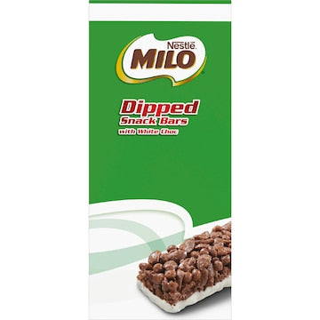 Nestle Milo Dipped Snack Bars With White Chocolate 10 pack