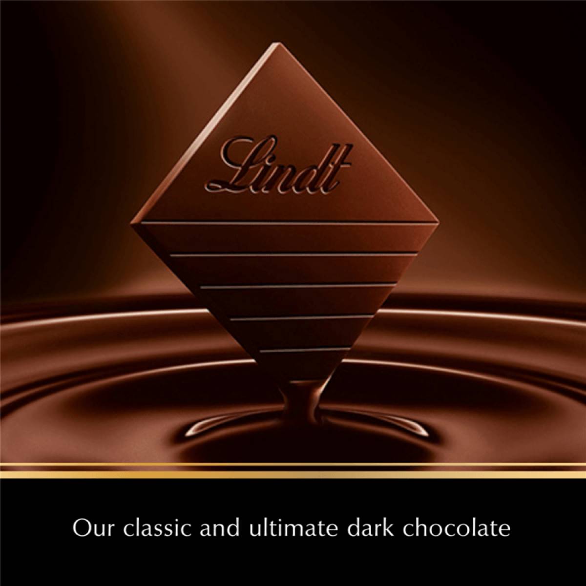 Lindt Excellence Sea Salt Caramel Dark Chocolate Block 100g