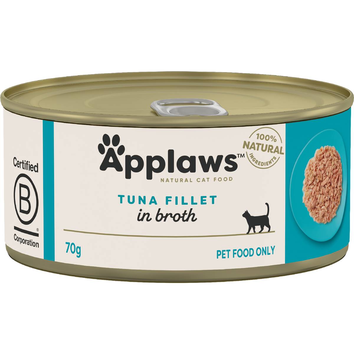 Applaws Cat Food Tuna Fillet Tins 70g