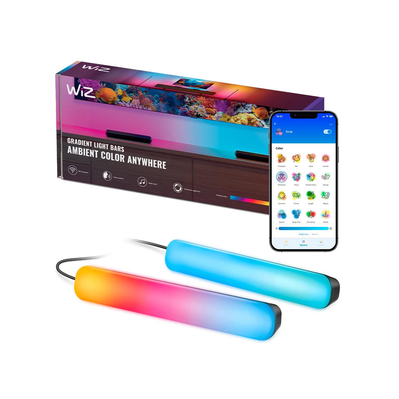 WiZ Gradient Light Bars