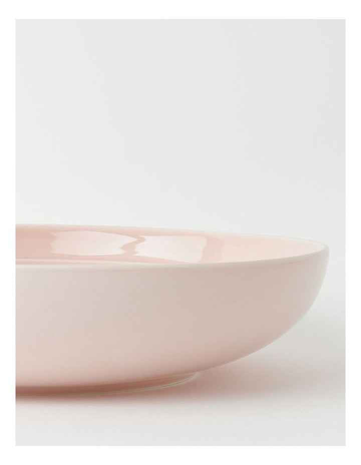 Avenue Shallow Serving Bowl in Pink