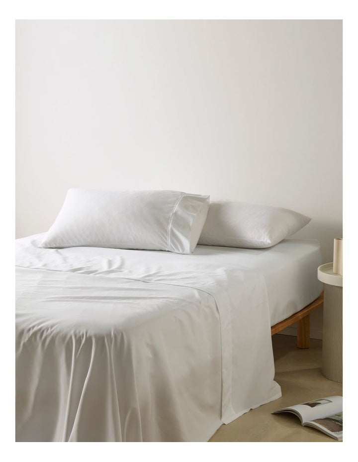 Super Soft Microfibre Sheet Set in White