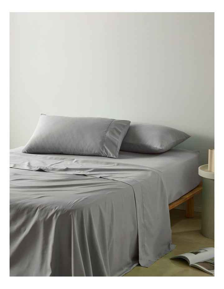 Super Soft Microfibre Sheet Set Silver