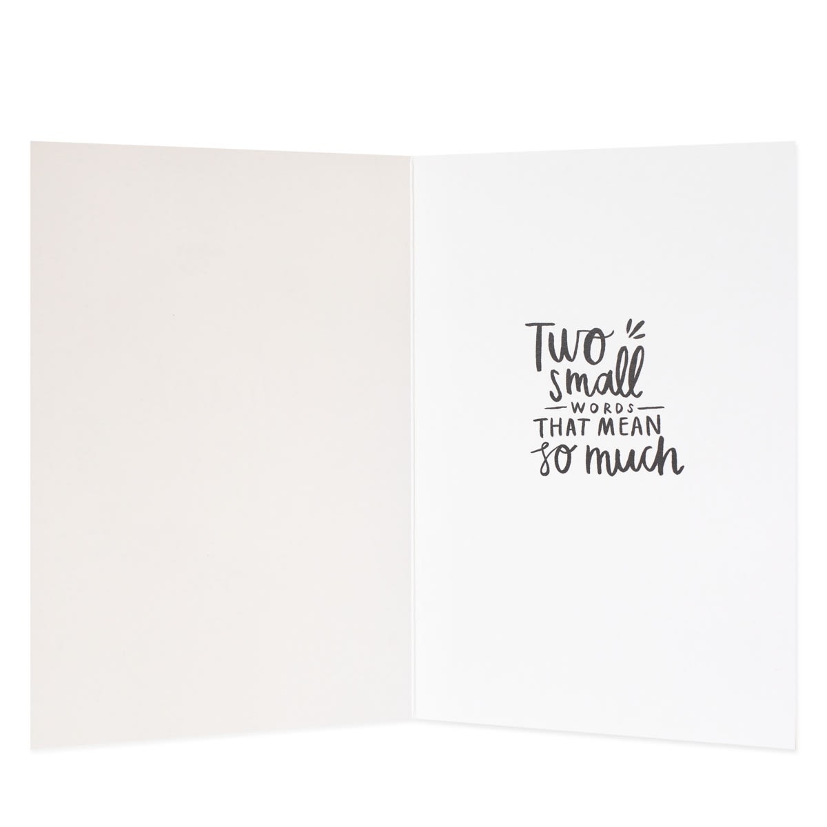 Creative Publishing from Hallmark Thank You Card -  Floral Wreath