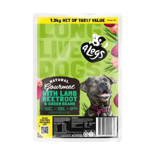 Gourmet Recipe Lamb With Beetroot & Green Beans Dog Food Trays