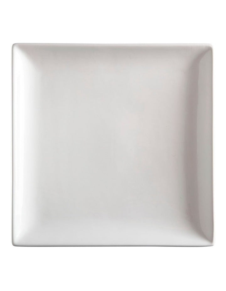 Banquet Square Platter 35cm Gift Boxed in White
