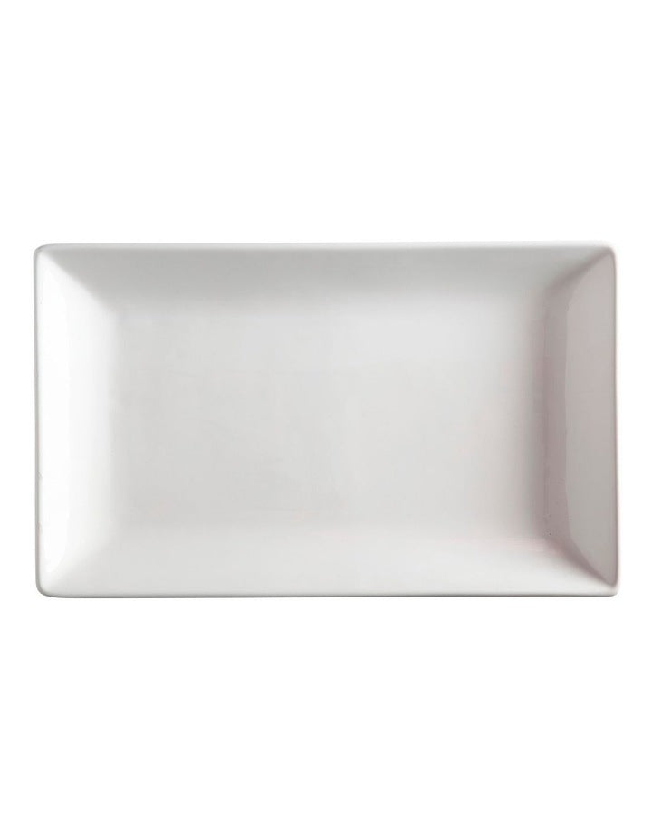 Banquet Rectangular Platter 43x26cm Gift Boxed in White