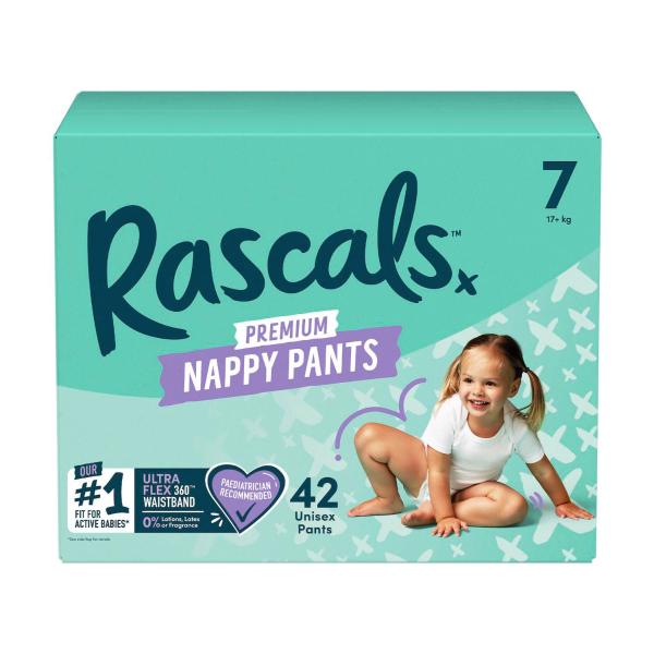 Premium Nappy Pants Size 7 (17Kg+)