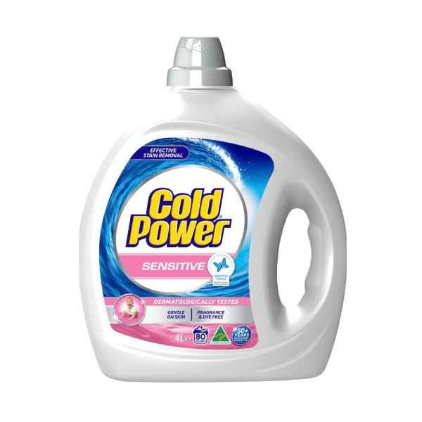 COLD POWER LAUNDRY LIQUID SENSITIVE 4L