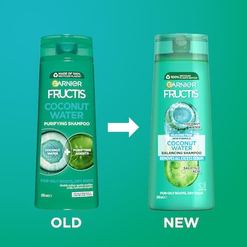Garnier Fructis Coconut Water Shampoo 315mL