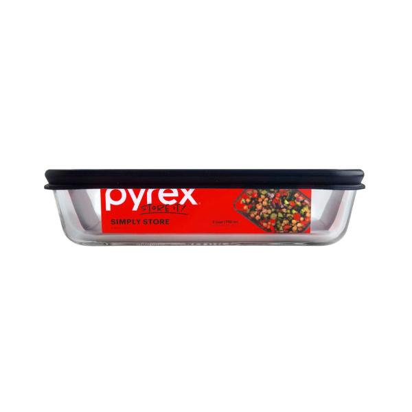 PYREX SIMPLY STORE GLASS RECTANGLE CONTAINER