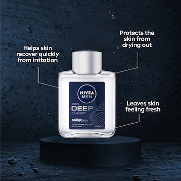 Nivea Men Deep Comfort After Shave Splash 100mL