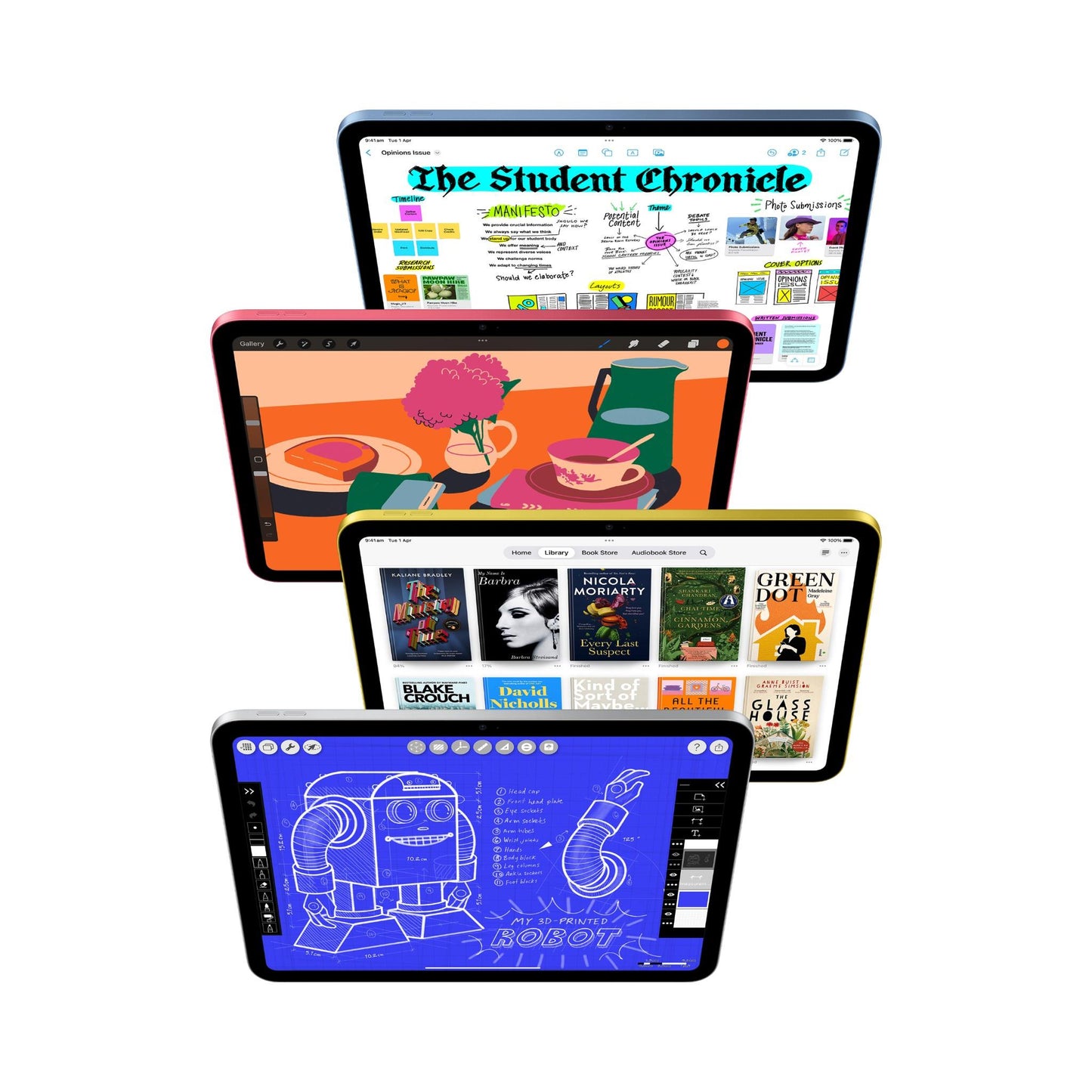 Apple iPad 11-inch A16 128GB Wi-Fi (Pink)