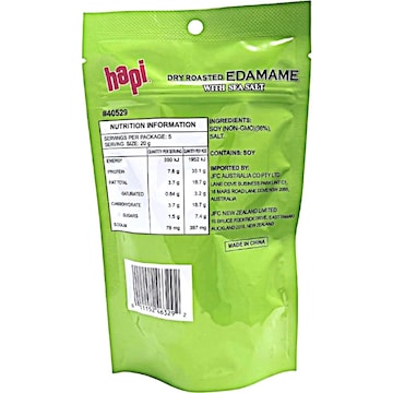 Hapi Dry Roasted Edamame 100g