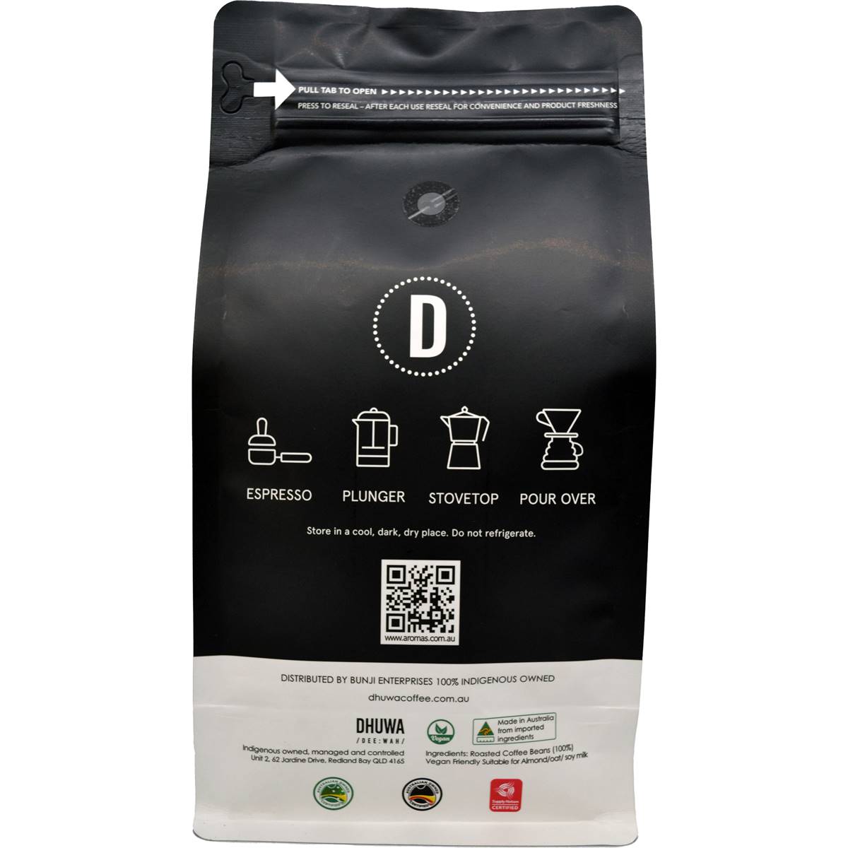 Dhuwa Coffee Beans Kickstart Blend 500g