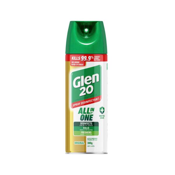 GLEN 20 DISINFECTANT SPRAY:ORIGINAL:.:300 GRAM