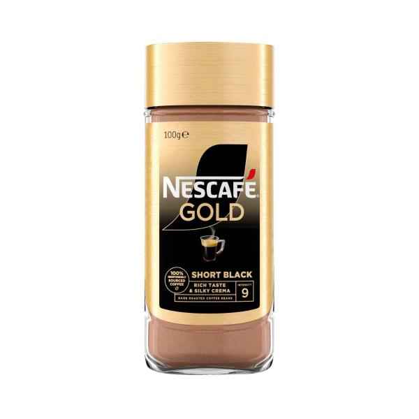 Gold Short Black Strong Instant Coffee