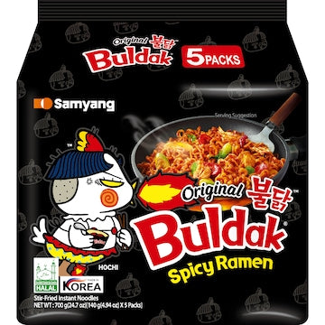 Samyang Buldak Original Spicy Ramen 700g 5 pack