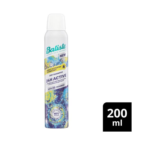 BATISTE 24H ACTIVE SWEAT ACTIVATED DRY SHAMPOO 200ML