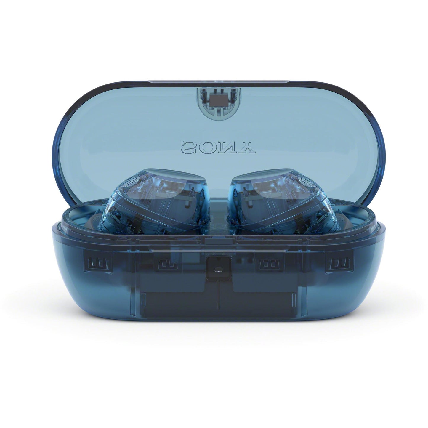 Sony WFC710N Truly Wireless Noise Cancelling Earbuds (Glass Blue)