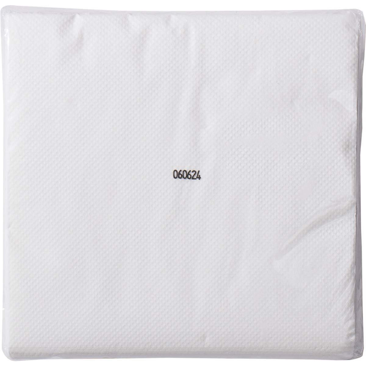 Armada 1 Ply Serviettes White 100 pack
