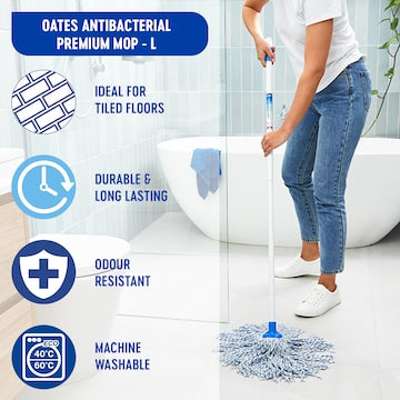Oates Premium Antibacterial Mop Each